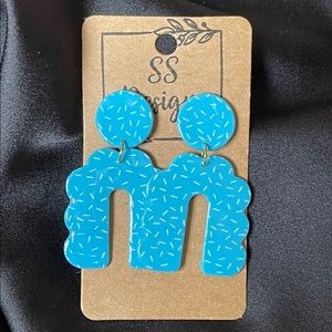 Polymer clay earrings